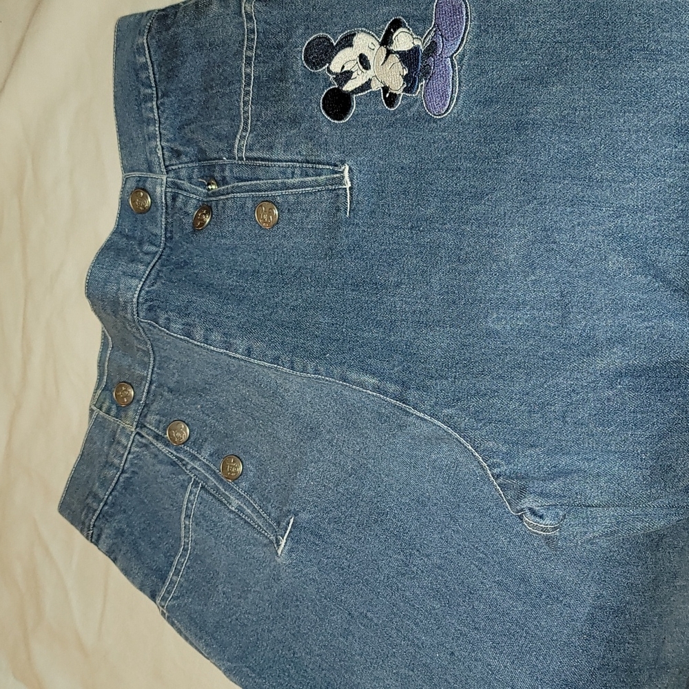 Mickey Mouse vintage girls big bell jeans